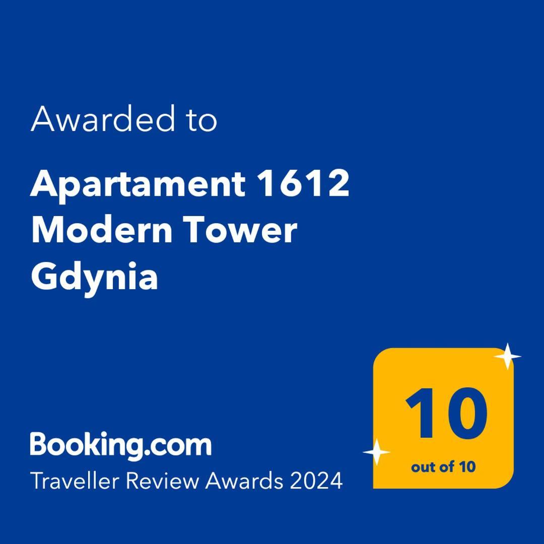 Apartament 1612 Modern Tower Gdynia Kültér fotó